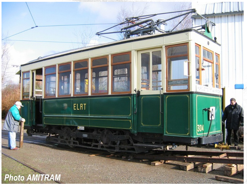 1906 - Motrice n° 304 - AMITRAM - Tramway Touristique de la Vallée de la Deûle
