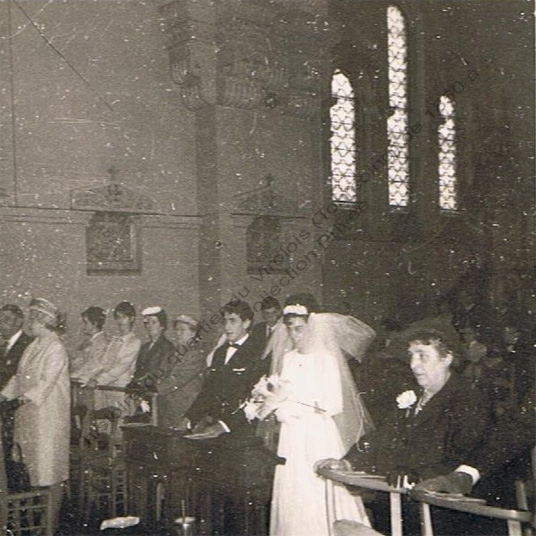 mariage en 1966 à St Jean Baptiste copie