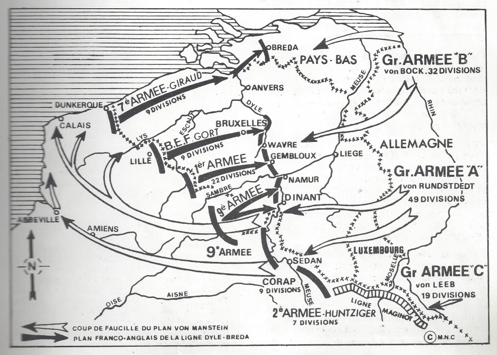 nord dans la tourmente qg 15iéme armée  myrone n cuich 5bis