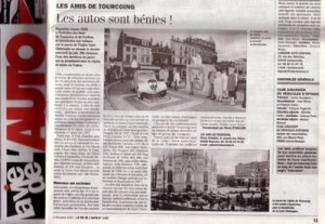 Bénédiction des voitures Saint Christophe Tourcoing 59200, La vie de l auto 29 novembre 2004